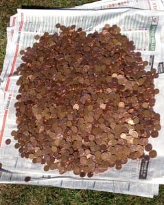 9000 pennies